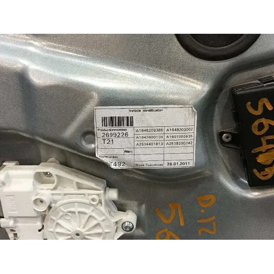 Elevalunas Delantero Izquierdo para Mercedes-Benz Clase M (W164)