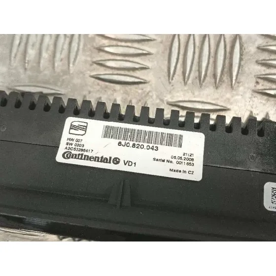 Mando Calefaccion / Aire Acondicionado para Seat Ibiza (6J5)