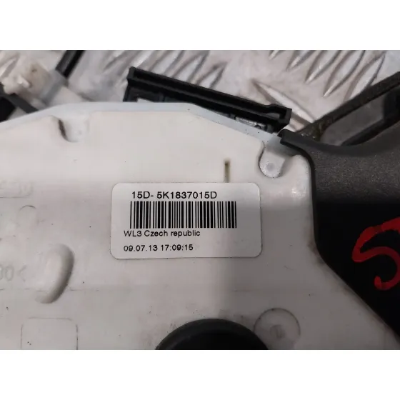Cerradura Puerta Delantera Izquierda para Volkswagen Polo (6R1)