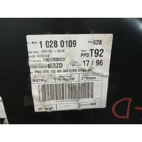 Guarnecido Puerta Trasera Derecha para Peugeot 308 Sw