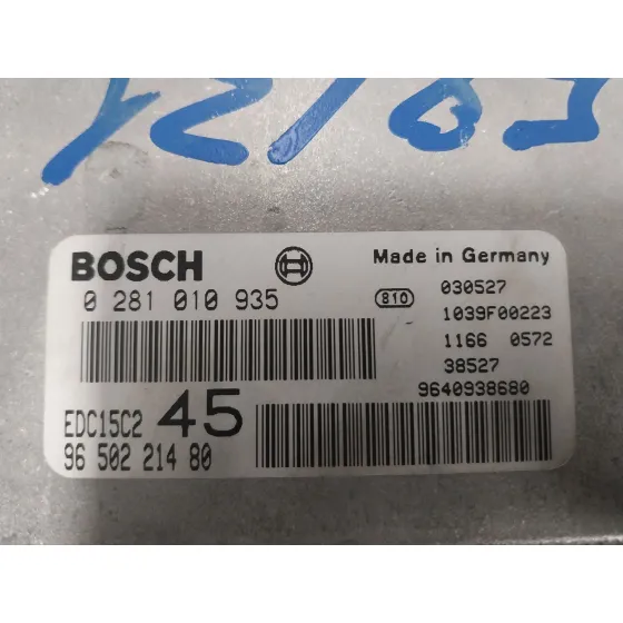 Centralita Motor Uce para Peugeot 307 (S1)