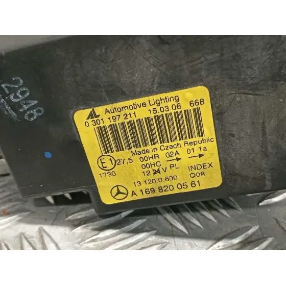 Faro Izquierdo para Mercedes-Benz Clase A (W169)