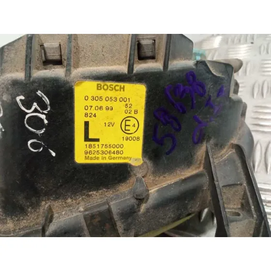 Faro Antiniebla Izquierdo para Peugeot 306 Cabriolet (S1)