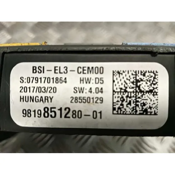 Caja Reles / Fusibles para Toyota Proace