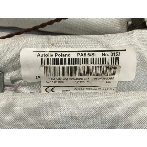 Airbag Cortina Delantero Izquierdo para Peugeot 208
