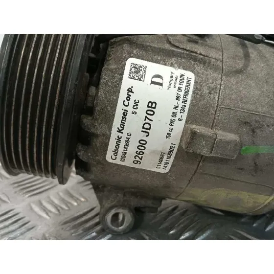 Compresor Aire Acondicionado para Nissan Qashqai (J10)