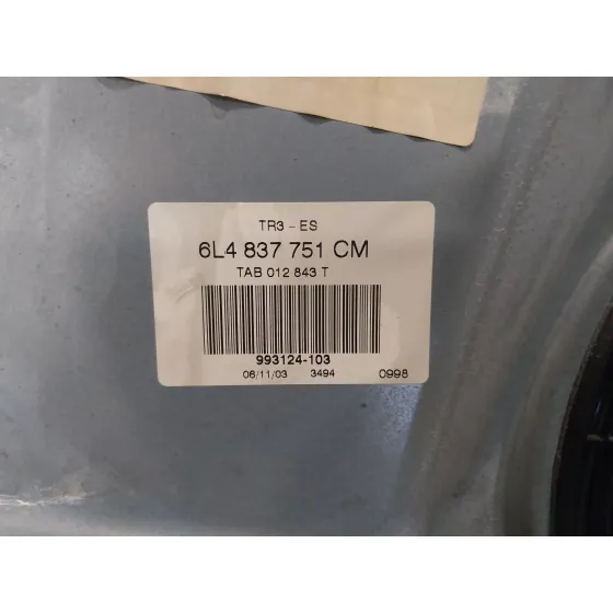 Elevalunas Delantero Izquierdo para Seat Cordoba Berlina (6L2)