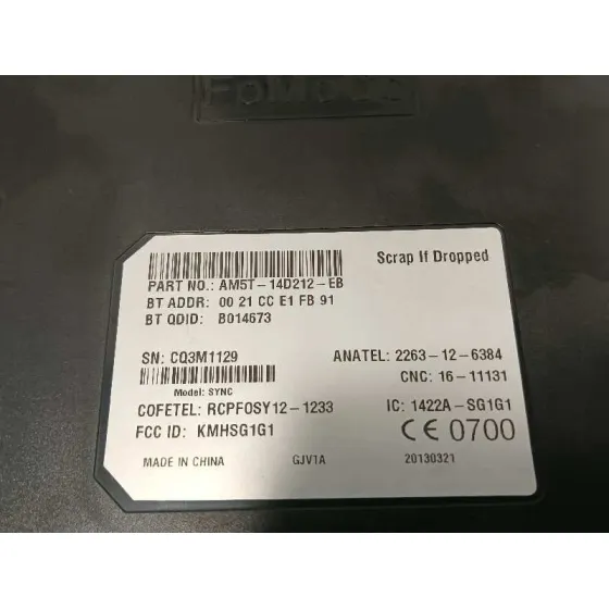 Modulo Electronico para Ford Fiesta (Ccn)