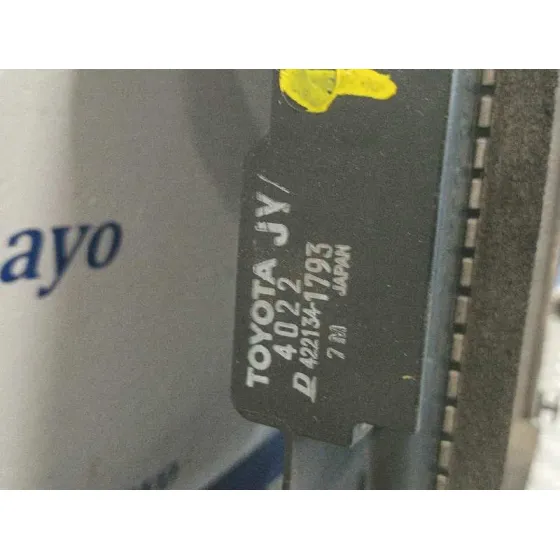 Radiador Agua para Toyota Iq