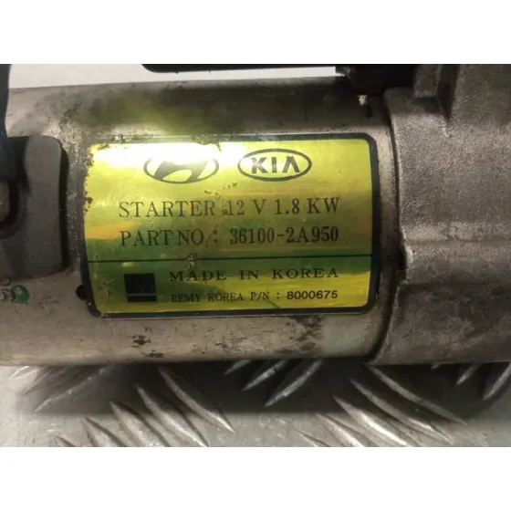 Motor Arranque para Hyundai I40