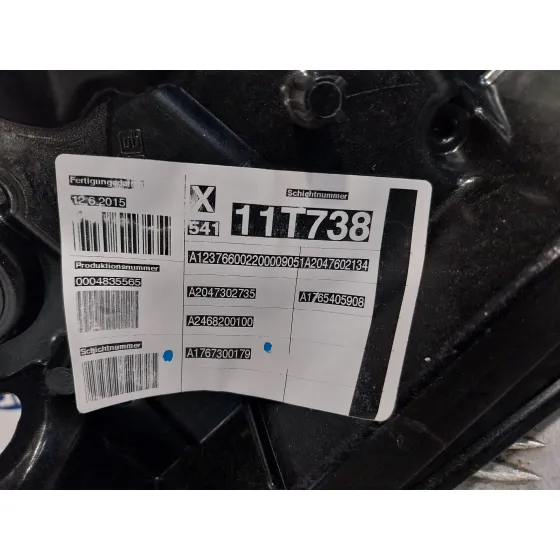 Elevalunas Trasero Izquierdo para Mercedes-Benz Clase Gla (W156)