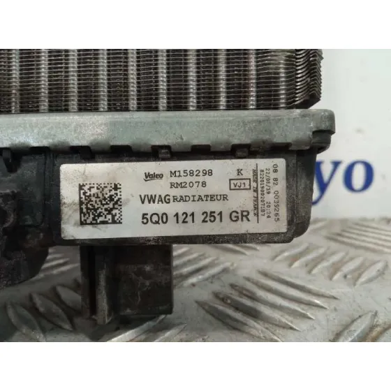 Radiador Agua para Volkswagen Golf Vii Variant (Ba5, Bv5)