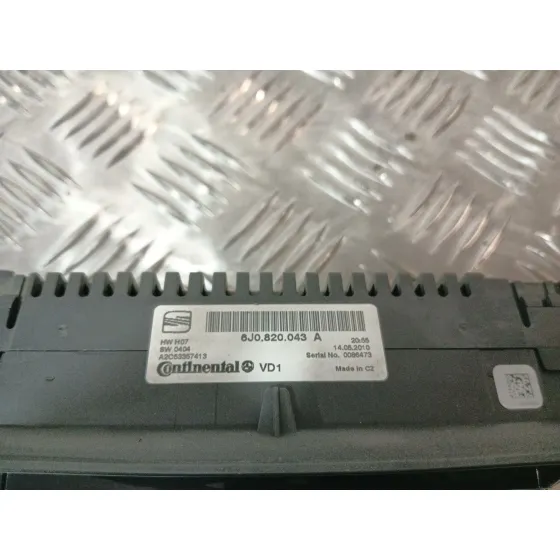 Mando Climatizador para Seat Ibiza (6J5)