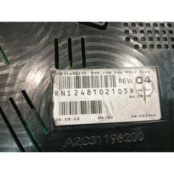 Cuadro Instrumentos para Renault Megane Iii Berlina 5 P