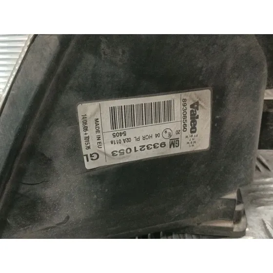 Faro Derecho para Opel Meriva A Monospace (X03)