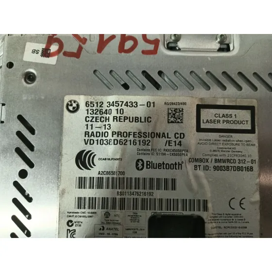 Sistema Audio / Radio Cd para Mini Mini Countryman (R60)