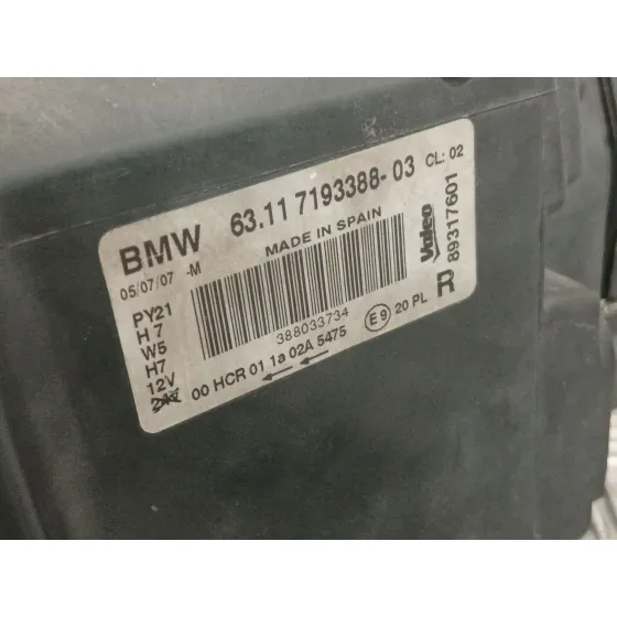 Faro Derecho para Bmw 1 (E87)
