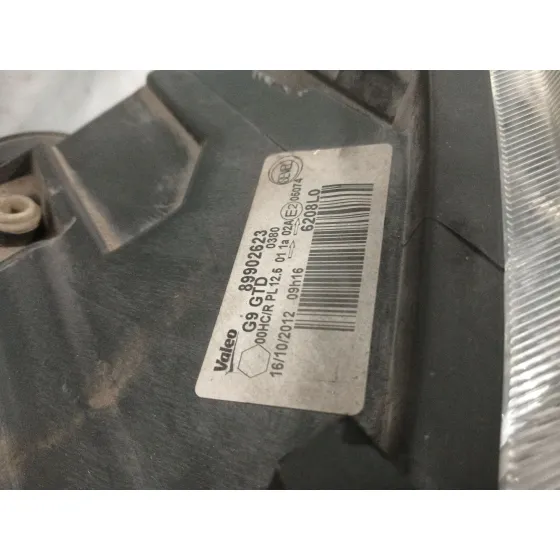 Faro Izquierdo para Fiat Scudo Furgoneta (270_, 272_)