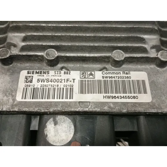 Centralita Motor Uce para Citroën C3 I (Fc_, Fn_)