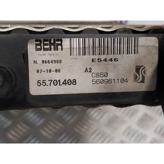 Radiador Agua para Opel Corsa D (S07)