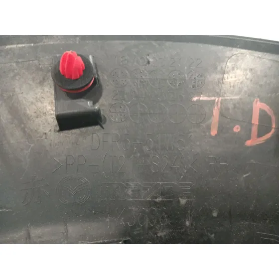 Aletin Trasero Derecho para Mazda Cx-30 (Dm, Dt, Ed)