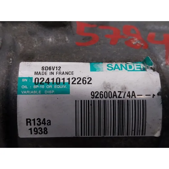 Compresor Aire Acondicionado para Nissan Juke (F15)