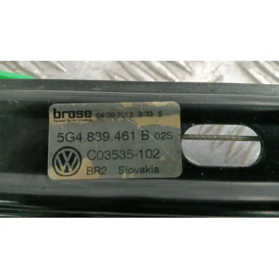 Elevalunas Trasero Izquierdo para Volkswagen Golf Vii Lim.