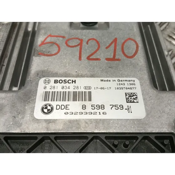 Centralita Motor Uce para Bmw 1 (F21)