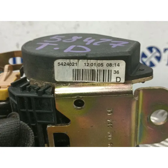 Cinturon Seguridad Trasero Derecho para Volkswagen Polo (9N1)