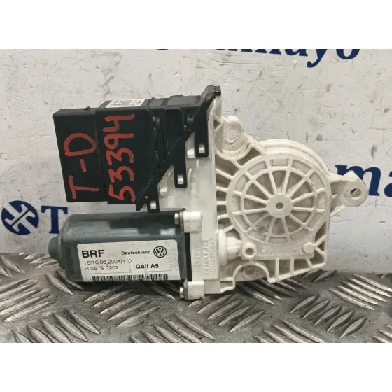 Motor Elevalunas Trasero Derecho para Volkswagen Golf V Berlina (1K1)