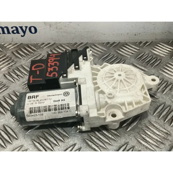 Motor Elevalunas Trasero Derecho para Volkswagen Golf V Berlina (1K1)
