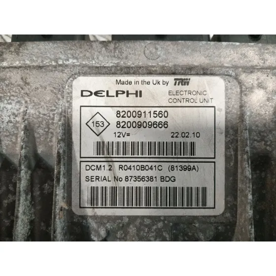 Centralita Motor Uce para Renault Clio Iii