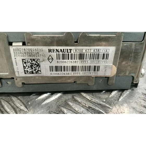 Sistema Audio / Radio Cd para Renault Espace Iv (Jk0)