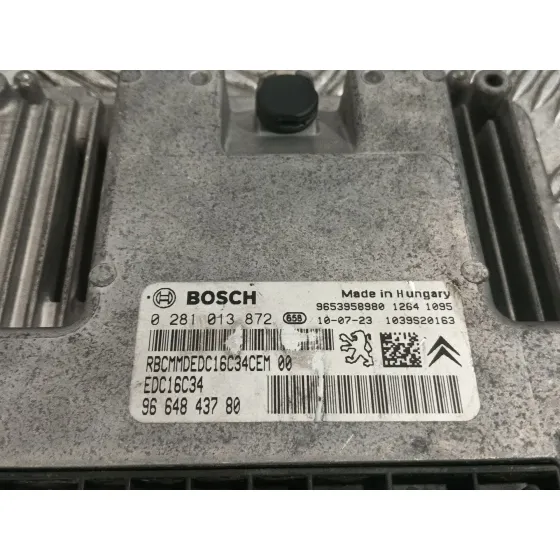 Centralita Motor Uce para Peugeot Partner Monospace (5_, G_)