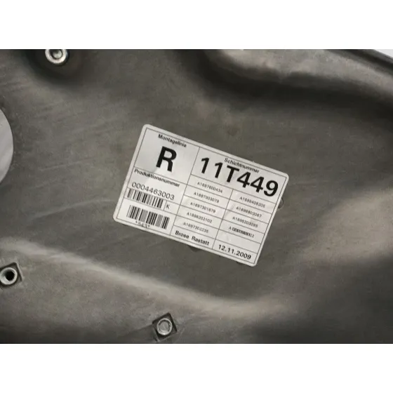 Elevalunas Trasero Derecho para Mercedes-Benz Clase B Sports Tourer (W245)
