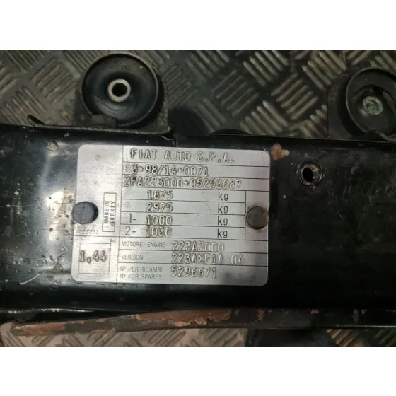 Panel Frontal para Fiat Doblo Monospace (119_, 223_)