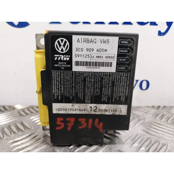 Centralita Airbag para Volkswagen Passat Variant (3C5)