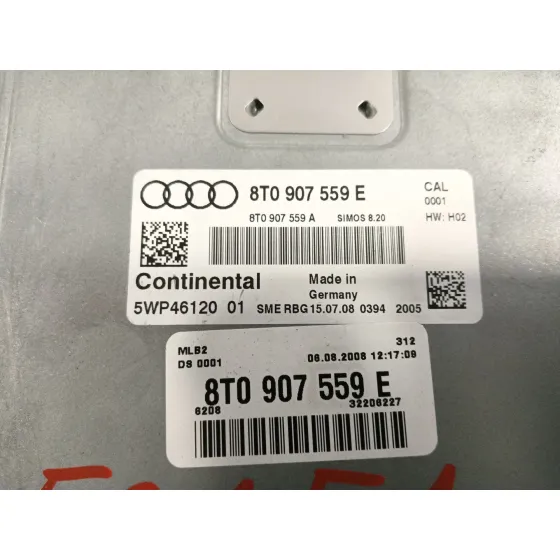 Centralita Motor Uce para Audi A5 (8T3)