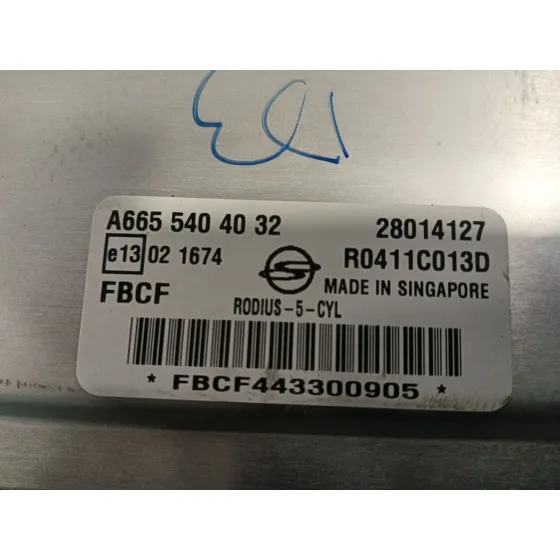 Centralita Motor Uce para Ssangyong Rodius I