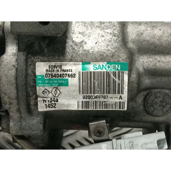 Compresor Aire Acondicionado para Renault Clio Iii