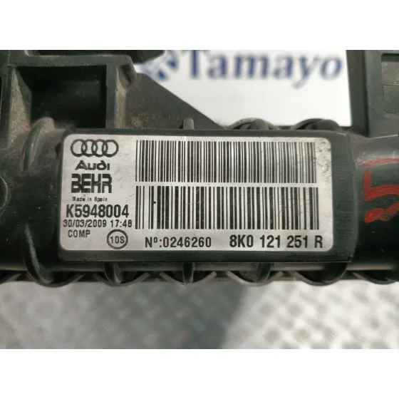 Radiador Agua para Audi A4 Allroad Quattro (8K)