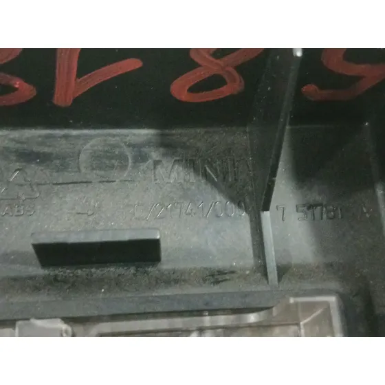 Porta Luces Matricula para Bmw Mini (R50,R53)
