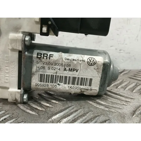 Motor Elevalunas Trasero Derecho para Volkswagen Touran (1T1, 1T2)