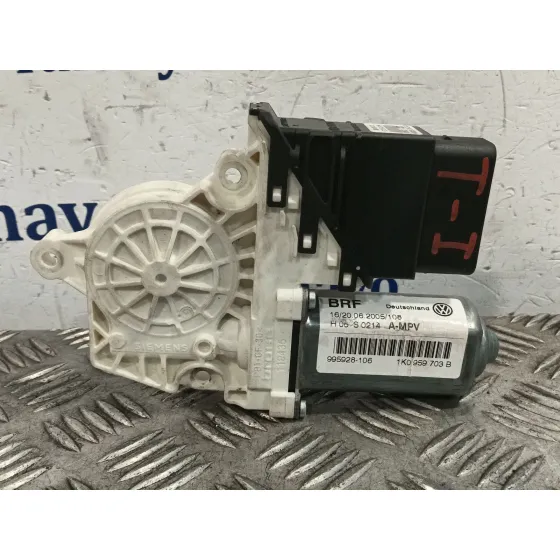 Motor Elevalunas Trasero Izquierdo para Volkswagen Touran (1T1, 1T2)