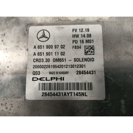 Centralita Motor Uce para Mercedes-Benz Clase A (W176)