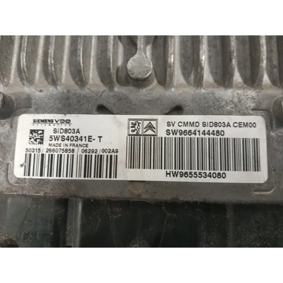 Centralita Motor Uce para Peugeot 807