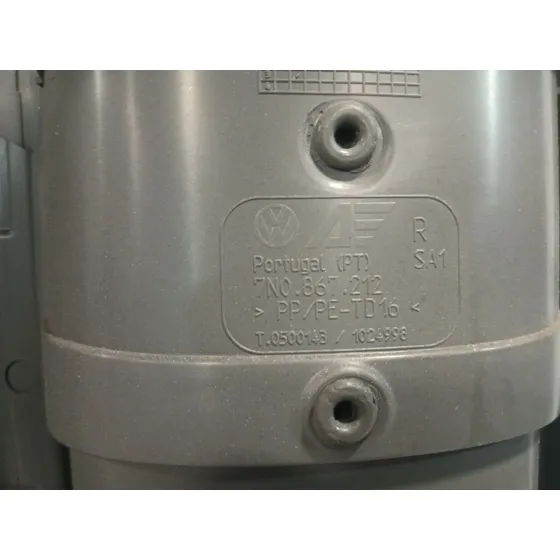 Guarnecido Puerta Trasera Derecha para Seat Alhambra (710, 711)