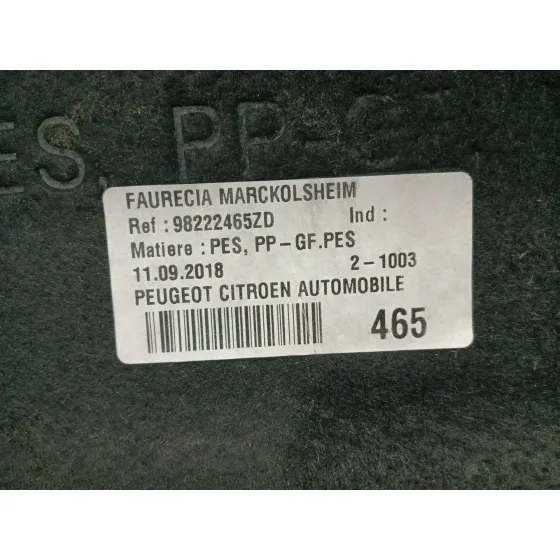 Bandeja Trasera para Peugeot 308 Ii (Lb_, Lp_, Lw_, Lh_, L3_)