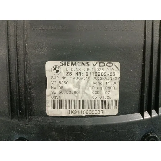 Cuadro Instrumentos para Bmw Serie 3 Berlina (E90)