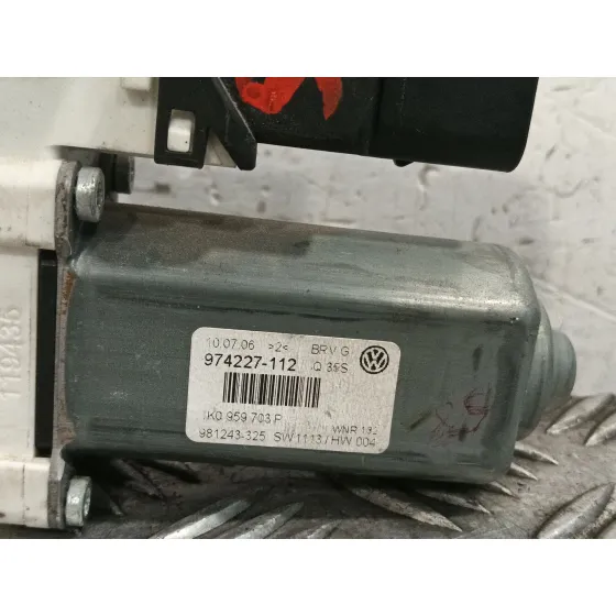 Motor Elevalunas Trasero Izquierdo para Volkswagen Passat Berlina (3C2)